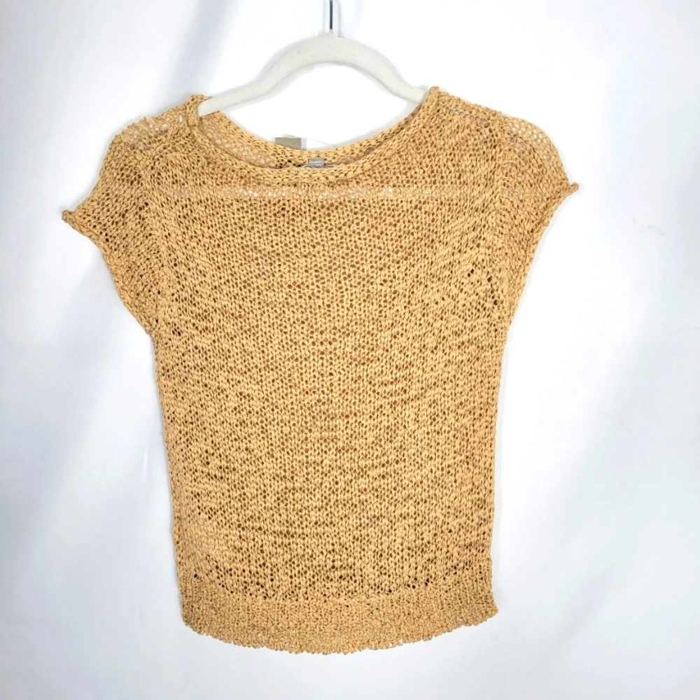 J Crew Textured Sweater Tee BZ511  Size  XS NWT